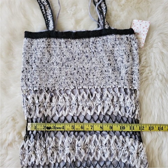 Free People FP Spun St Petersburg Lattice Maxi Dress Size S NWT - Picture 13 of 14